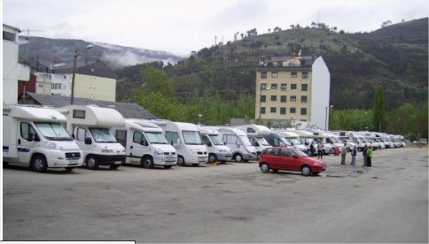 Parking Autocaravanas en O Barco de Valdeorras (Ourense) en O Barco de Valdeorras (Ourense)