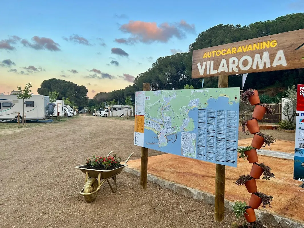 Parking Autocaravaning Vila-romà, Palamós en Palamós (Girona) — foto 2 de 4