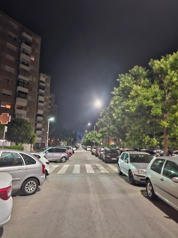 Parking en la avenida de la Mediterrània (Badia del Vallès) en Badia del Vallès (Barcelona)
