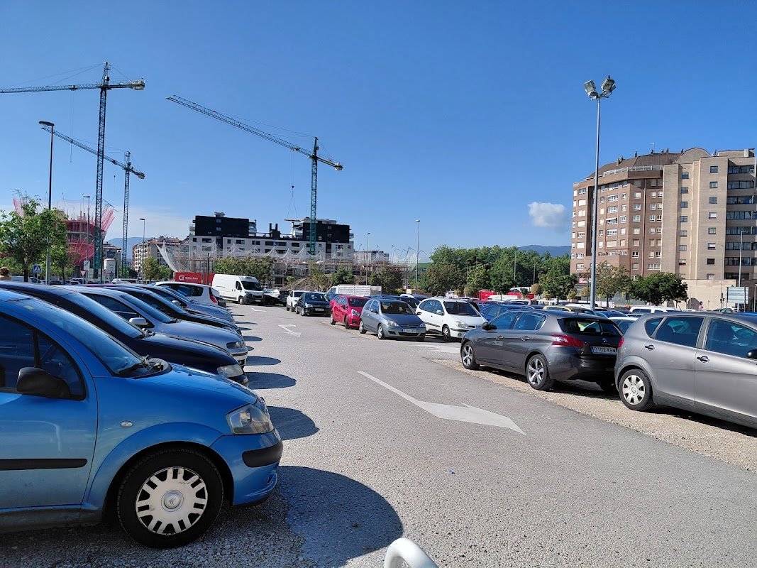 Parking disuasorio El Mochuelo en Pamplona (primeras 24 h gratis) en Pamplona (Navarra)