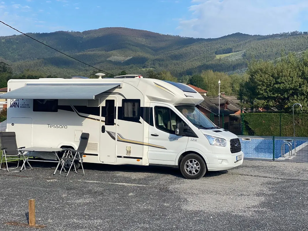 Parking Bidaivan Camper Park, área de autocaravanas en Guriezo (de pago) en Guriezo (Cantabria) — foto 4 de 4