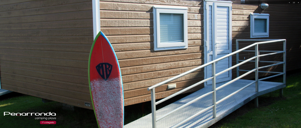 Parking Camping Playa Penarronda en Castropol (Asturias) en Castropol (Asturias)