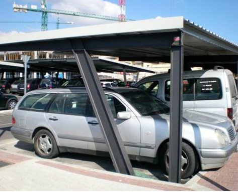 Parking Globoparking en Barajas (Madrid): altura máxima 1,90 m en Madrid