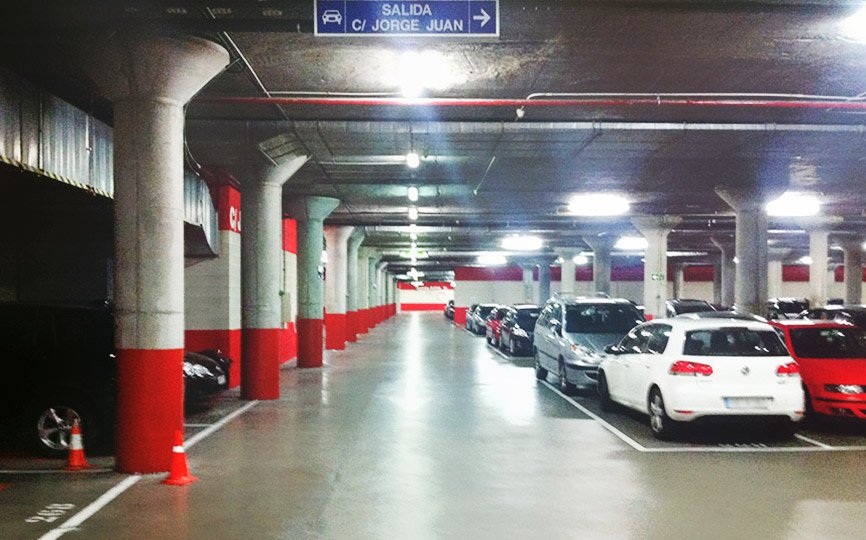 Parking Movistar Arena (WiZink Center) en Madrid en Madrid