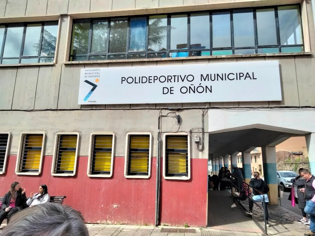 Parking gratuito del Polideportivo Municipal de Oñón (Mieres) en Oviedo (Asturias) — foto 2 de 4