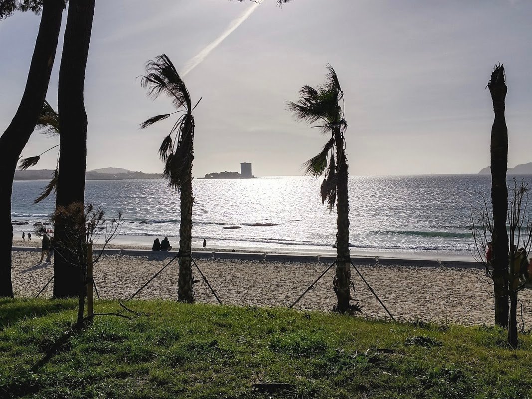 Parking gratis de 182 plazas en la playa de Samil (P05), Vigo en Vigo (Pontevedra) — foto 3 de 3