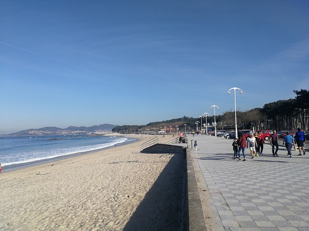 Parking gratis de 182 plazas en la playa de Samil (P05), Vigo en Vigo (Pontevedra)