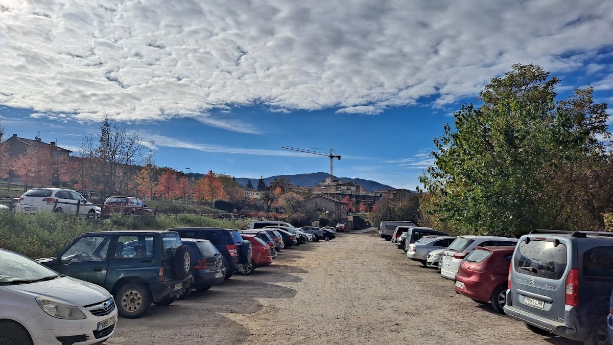 Parking gratuito Ronda les Fonts, cerca del centro de Olot en Olot (Girona)