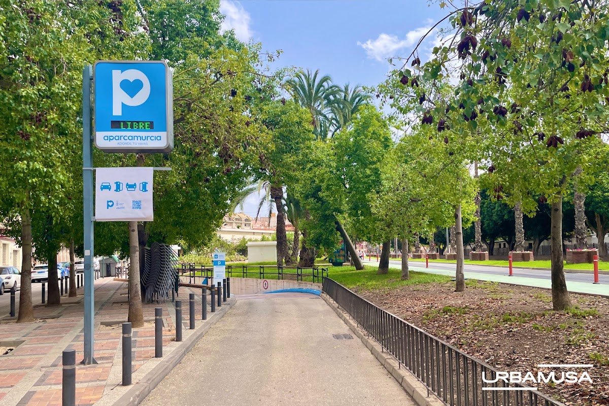 Parking Verónicas (Aparcamurcia) Murcia, junto al mercado en Murcia