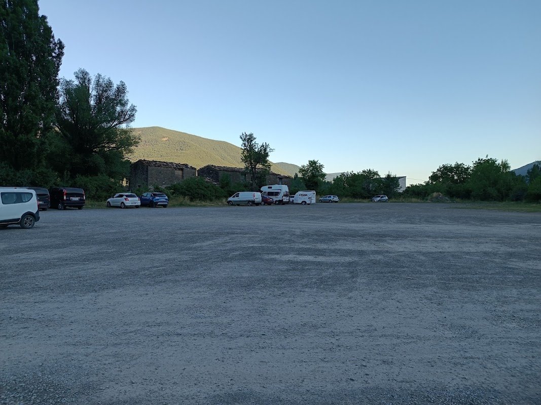Parking gratis de autocaravanas en Biescas (Huesca) en Biescas (Huesca)