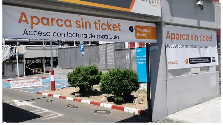 Parking Centro Mérida Telpark, 24h Junto al Casco Histórico en Mérida (Badajoz)