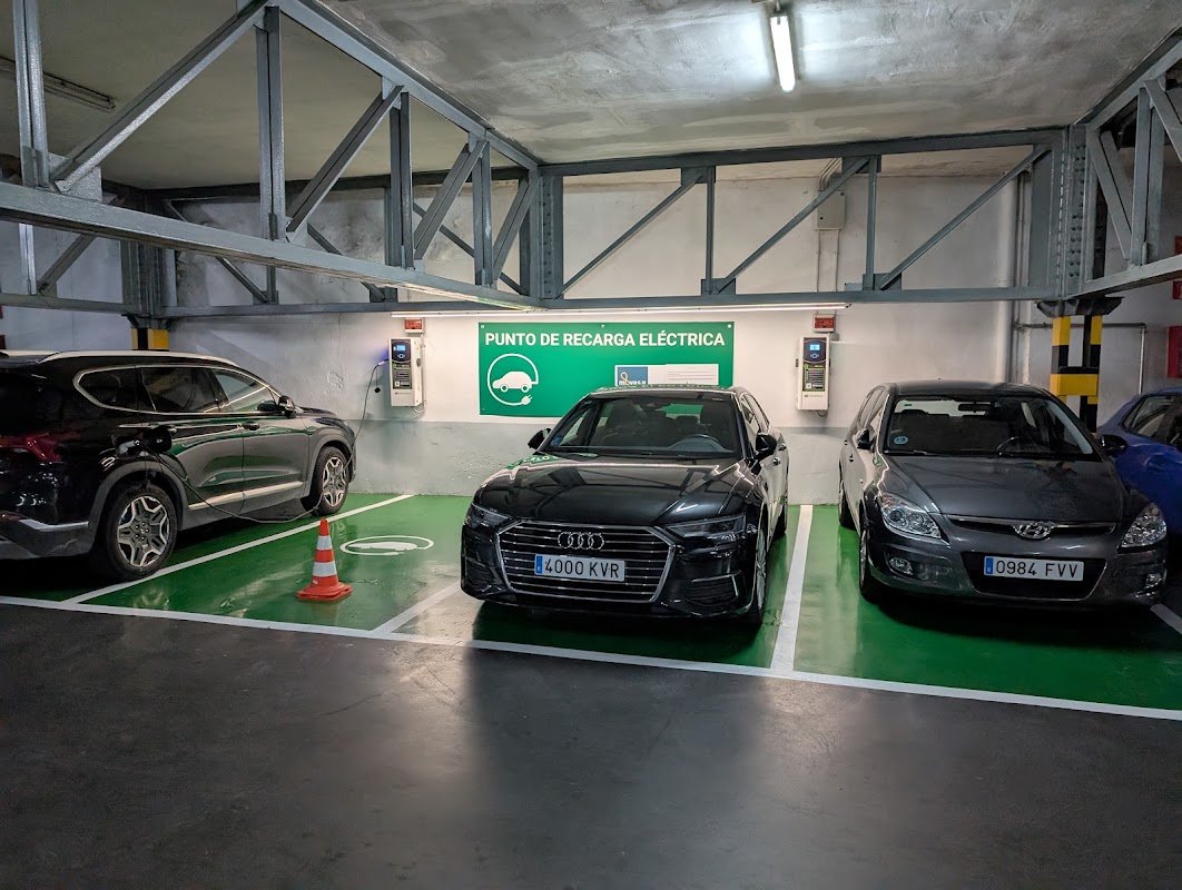 Parking del Racó en Alcoi (Plaça Espanya, 24h) en Alcoi/Alcoy (Alicante)