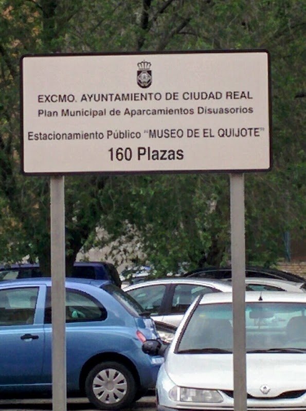 Parking disuasorio Museo del Quijote en Ciudad Real en Ciudad Real