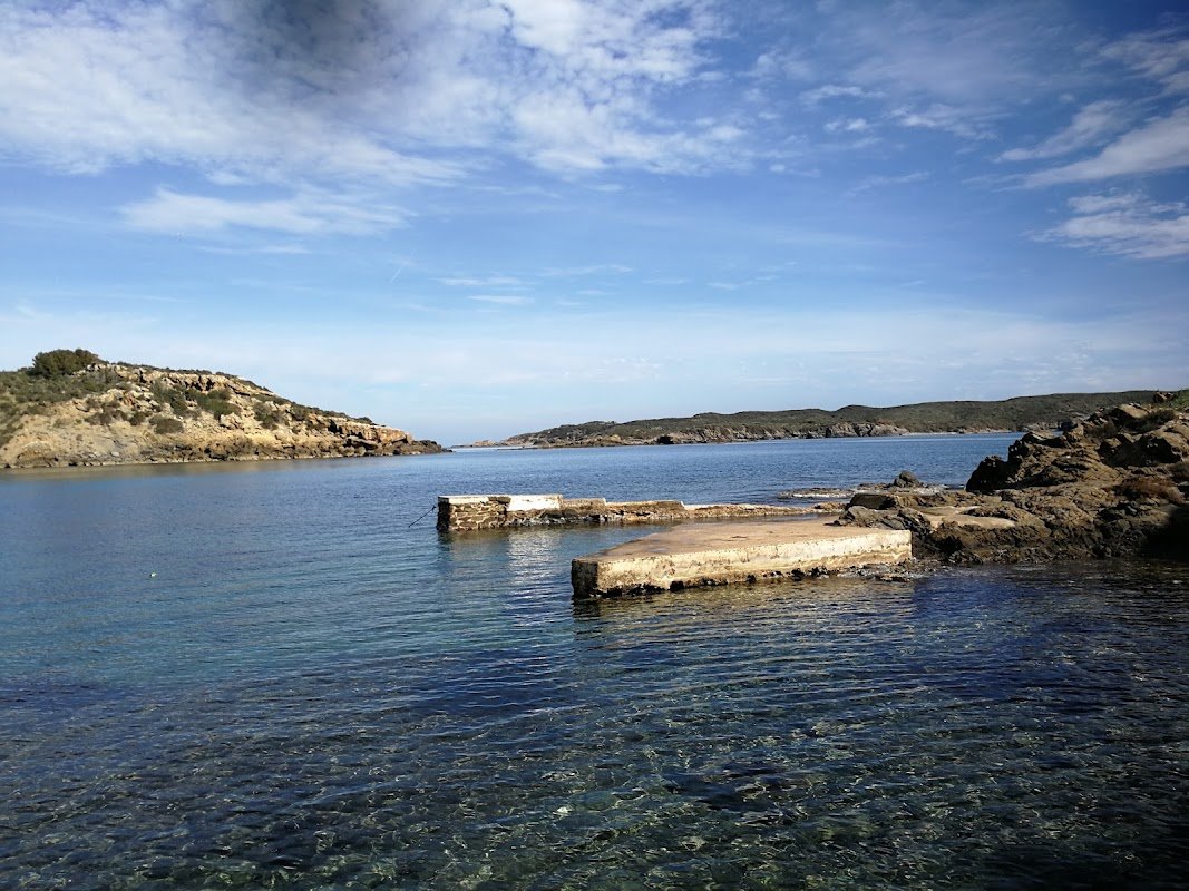 Parking de la playa de Es Grau, en Maó en Maó (Illes Balears)