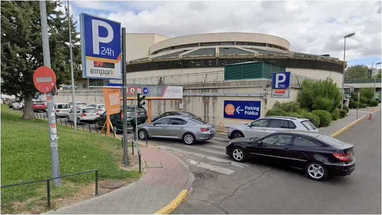 Parking Hospital Ramón y Cajal Telpark, Madrid en Madrid