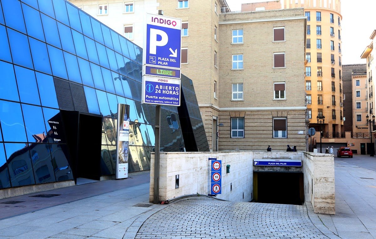 Parking Indigo Plaza del Pilar (Zaragoza): 24h y Mercado Central en Zaragoza