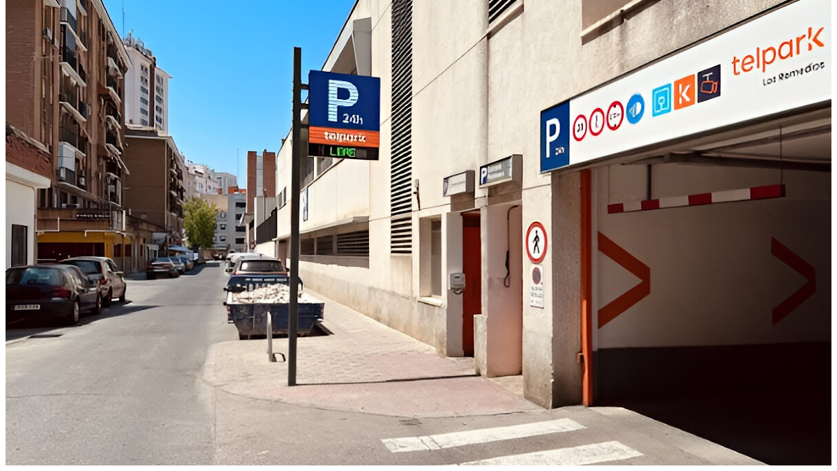 Parking Los Remedios en Sevilla (Telpark), abierto 24 h en Sevilla — foto 1 de 2
