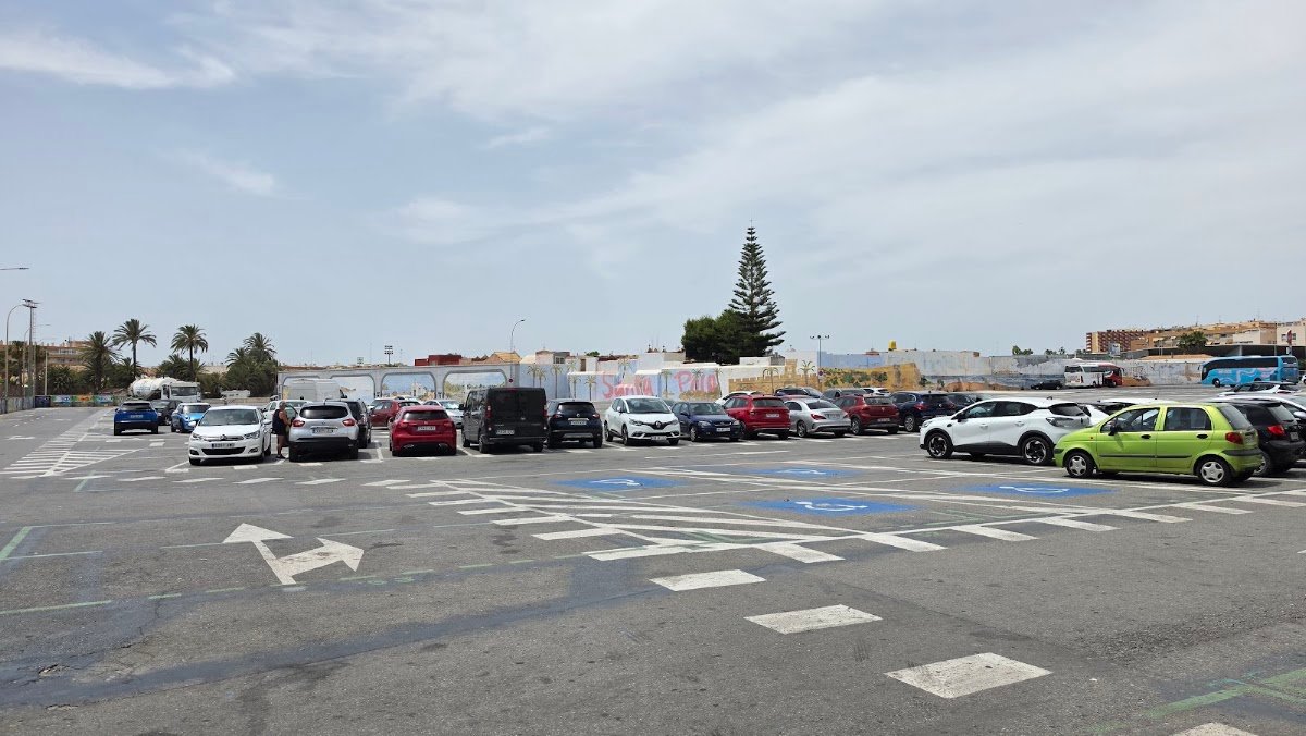 Parking Mercadillo Santa Pola en Santa Pola (Alicante)