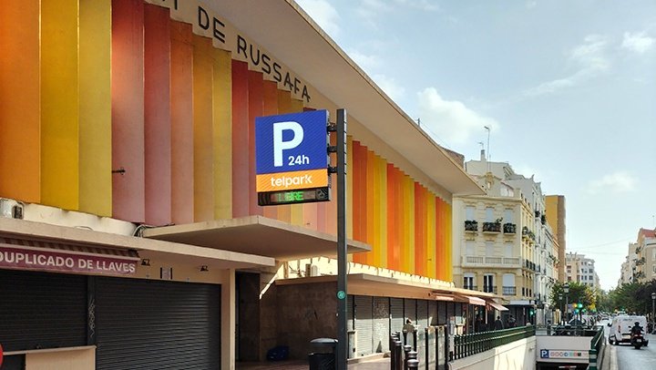 Parking Mercado de Ruzafa Telpark en València en València (Valencia)