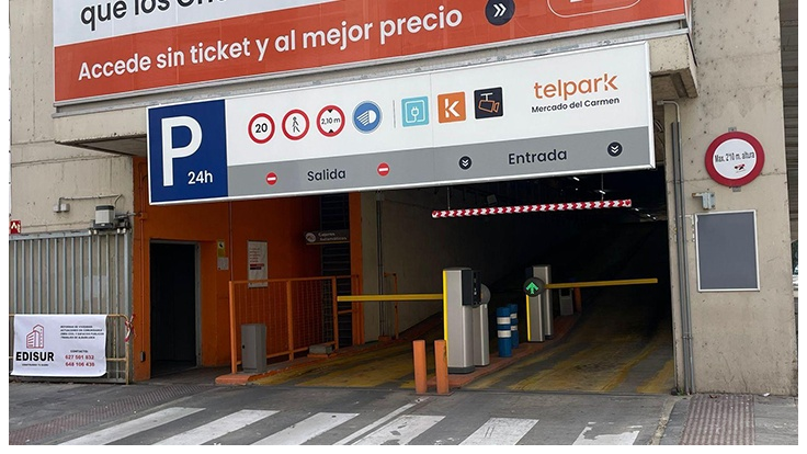 Parking Mercado del Carmen en Huelva en Huelva