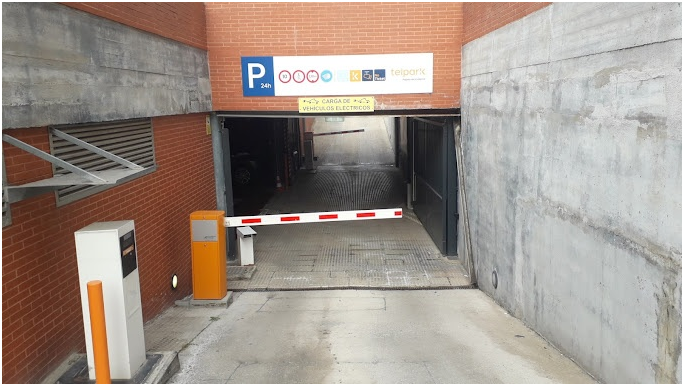 Parking Paseo de Invierno en Tudela en Tudela (Navarra)