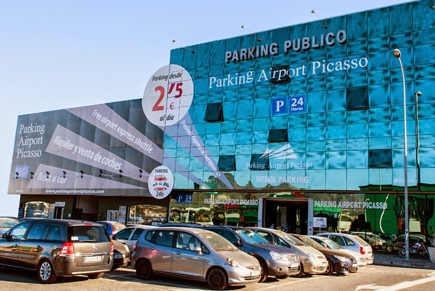 Parking Picasso Aeropuerto de Málaga (lanzadera y cubierto) en Málaga