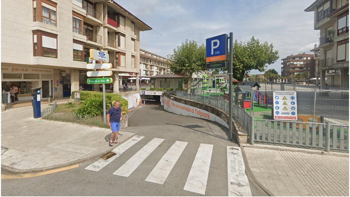 Parking Plaza de la Villa (Telpark) en Noja en Noja (Cantabria)