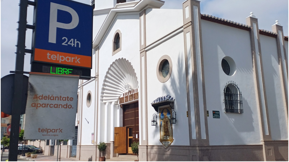 Parking Plaza España en Fuengirola (Telpark, 24h) en Fuengirola (Málaga)