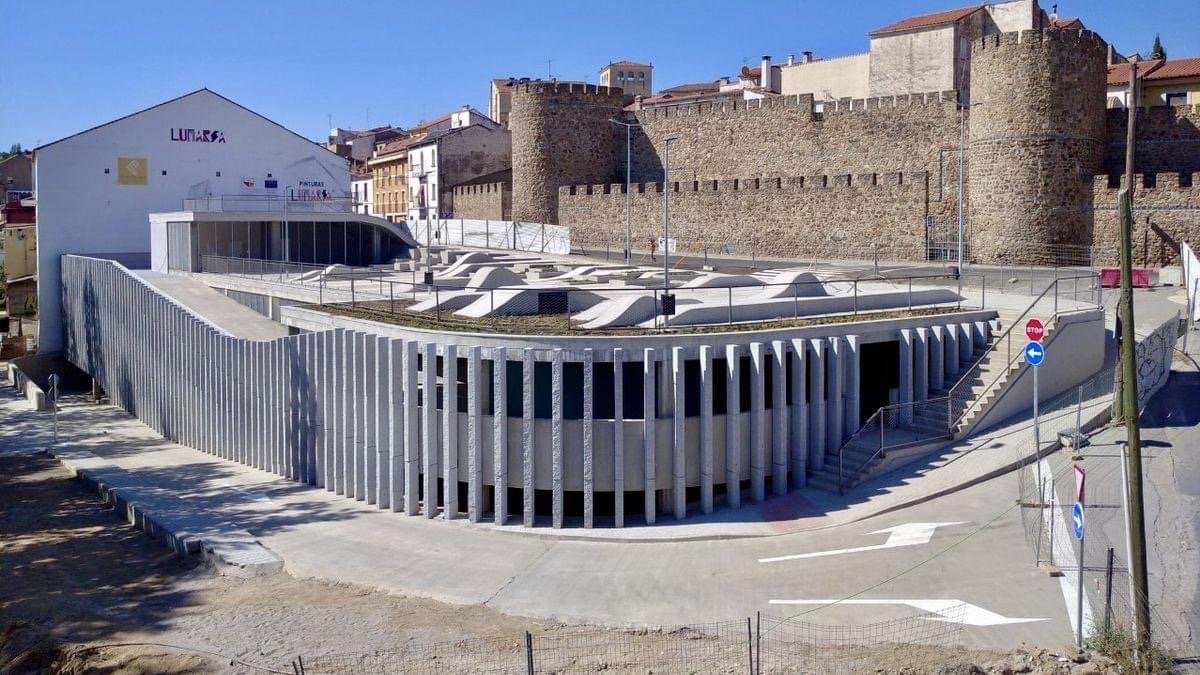 Parking cubierto gratuito Puente Trujillo en Plasencia (Cáceres) en Plasencia (Cáceres)
