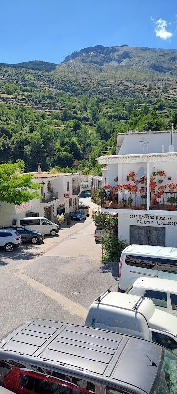 Parking de autocaravanas en Trevélez (Alpujarra) en Trevélez (Granada)