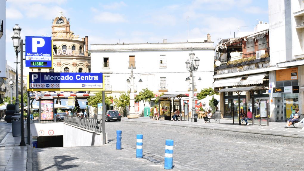 Aparcamiento Interparking Mercado Centro - Parking 24 horas Jerez de la frontera — foto 1 de 4