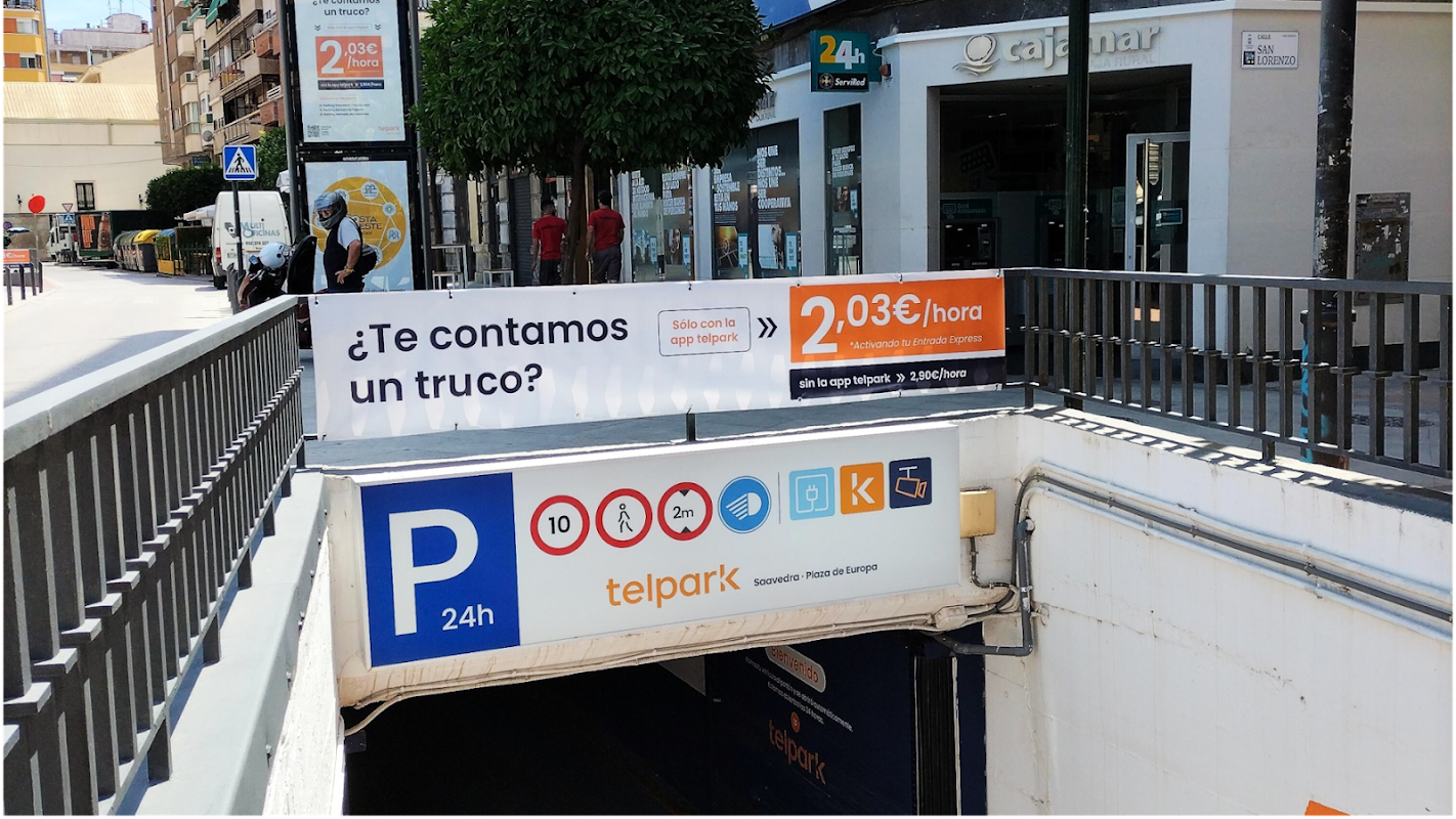 Parking Saavedra-Plaza Europa Telpark — foto 1 de 4